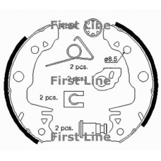 FBS194 FIRST LINE Комплект тормозных колодок