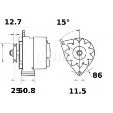 MG 230 MAHLE Генератор