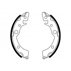 S484 SIMER Комплект тормозных колодок