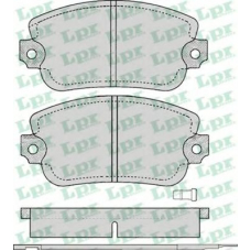 05P105 LPR Комплект тормозных колодок, дисковый тормоз