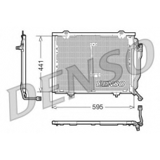 DCN17012 DENSO Конденсатор, кондиционер