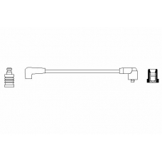 0 986 356 125 BOSCH Провод зажигания