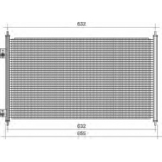 350203386000 MAGNETI MARELLI Конденсатор, кондиционер