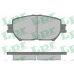 05P1361 LPR Комплект тормозных колодок, дисковый тормоз