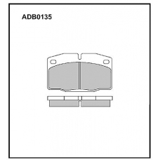 ADB0135 Allied Nippon Тормозные колодки