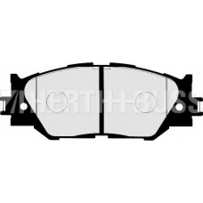 J3602126 NIPPARTS Комплект тормозных колодок, дисковый тормоз