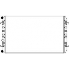 4472-1001 SAKURA  Automotive Радиатор, охлаждение двигателя