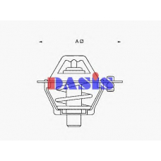 751807N AKS DASIS Термостат, охлаждающая жидкость