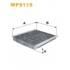 WP9115 WIX Фильтр, воздух во внутренном пространстве
