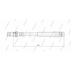 M370A62 NPS Тормозной шланг