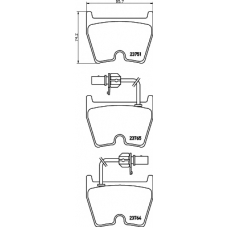 8DB 355 009-191 HELLA PAGID Комплект тормозных колодок, дисковый тормоз