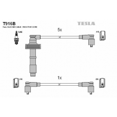 T916B TESLA Комплект проводов зажигания