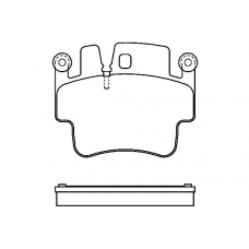 23329 170  0 4 T4045 TEXTAR Колодки тормозные