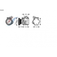 TOK439 GERI Компрессор, кондиционер