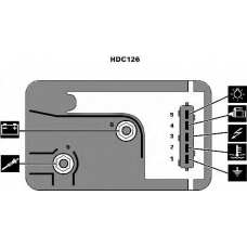 HDC126 DELPHI DIESEL Glow plug controller