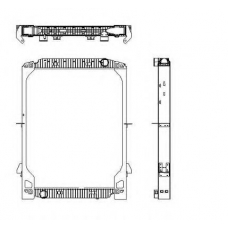 559568 NRF Радиатор, охлаждение двигателя