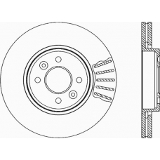 BDR1815.20 OPEN PARTS Тормозной диск