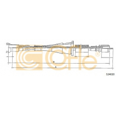 S24020 COFLE Тросик спидометра