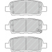 FDB4324 FERODO Комплект тормозных колодок, дисковый тормоз