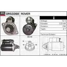 DRS3368 DELCO REMY Стартер