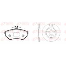 8134.02 REMSA Комплект тормозов, дисковый тормозной механизм