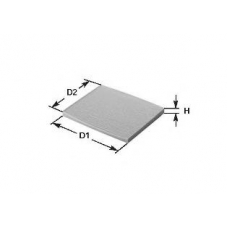 NC2103CA CLEAN FILTERS Фильтр, воздух во внутренном пространстве