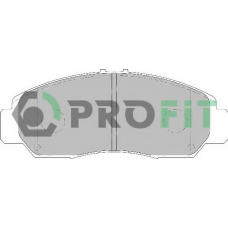 5000-1669 C PROFIT Комплект тормозных колодок, дисковый тормоз