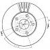 BDC4422 QH Benelux Тормозной диск