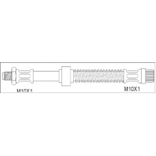 G1901.82 WOKING Тормозной шланг