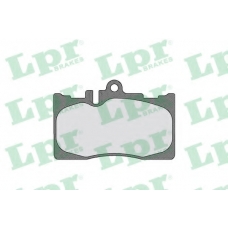05P1841 LPR Комплект тормозных колодок, дисковый тормоз