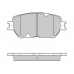 12-1126 E.T.F. Комплект тормозных колодок, дисковый тормоз