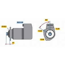 0 986 012 480 BOSCH Стартер