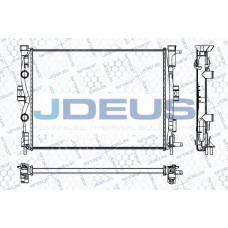 RA0230700 JDEUS Радиатор, охлаждение двигателя