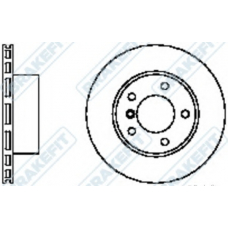 DK6265 APEC Тормозной диск