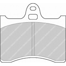 FDB196 FERODO Комплект тормозных колодок, дисковый тормоз