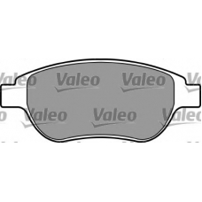 597355 VALEO Комплект тормозных колодок, дисковый тормоз