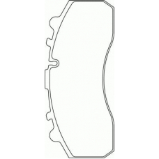 C1014 PAGID Комплект тормозных колодок, дисковый тормоз