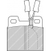 FDB347 FERODO Комплект тормозных колодок, дисковый тормоз