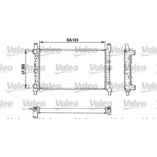 811387 VALEO Радиатор, охлаждение двигателя