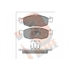 RB0916 R BRAKE Комплект тормозных колодок, дисковый тормоз