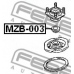 MZB-003 FEBEST Подшипник качения, опора стойки амортизатора