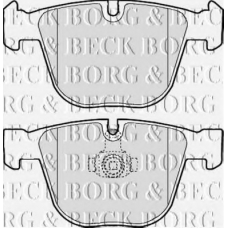 BBP1977 BORG & BECK Комплект тормозных колодок, дисковый тормоз