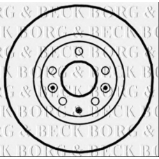 BBD5223 BORG & BECK Тормозной диск