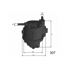 F112A MISFAT Топливный фильтр