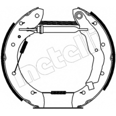 51-0068 METELLI Комплект тормозных колодок