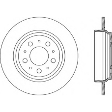 BDR1963.10 OPEN PARTS Тормозной диск