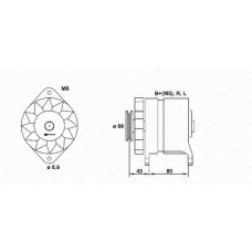 943346086010 MAGNETI MARELLI Генератор