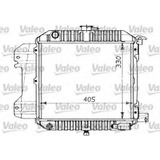 819219 VALEO Радиатор, охлаждение двигателя
