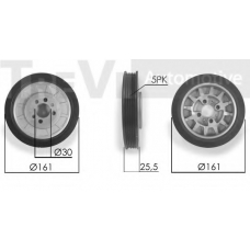 PC1065 TREVI AUTOMOTIVE Ременный шкив, коленчатый вал