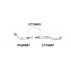 CT15453 VENEPORTE Предглушитель выхлопных газов